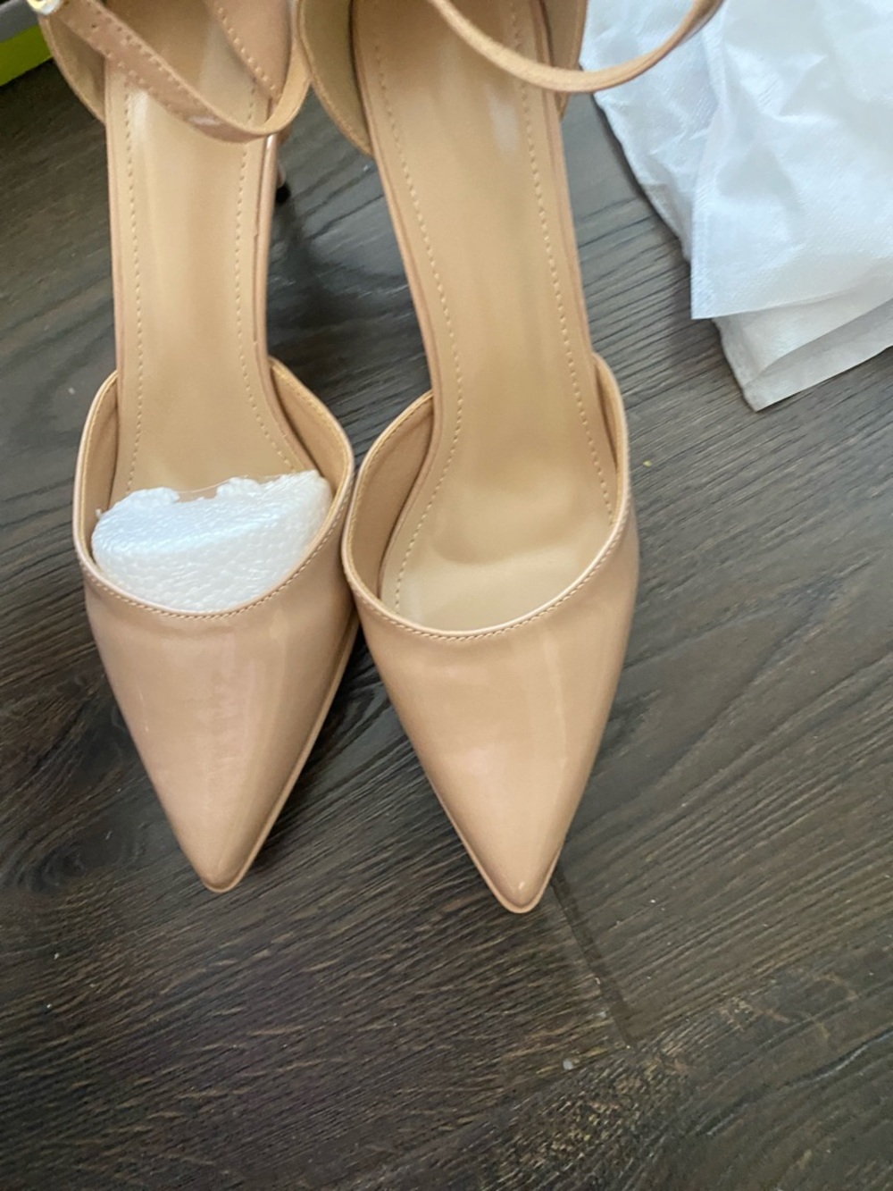 Stiletto Heeled Sandals Pumps Pointed Toe Shoes for Women 9.5 - Picture 6 of 8